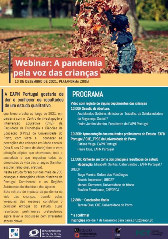 [Webinar "The Pandemic through the Voice of Children"]