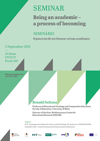 Seminar "Being an academic – a process of becoming"