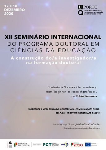 XII Seminário Internacional do Programa Doutoral em Ciências da Educação