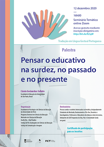 Palestra Pensar o Educativo na Surdez