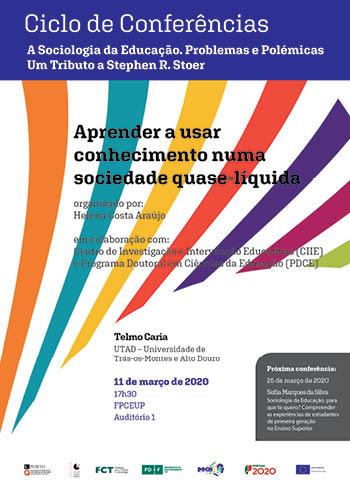 [Conference | Learning to use knowledge in a near-liquid society]