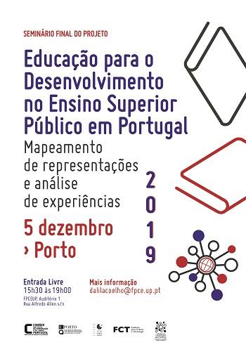 Seminário Final do Projeto Educação para o Desenvolvimento no Ensino Superior Público em Portugal