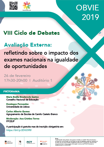 [OBVIE debate: External Assessment - reflecting on the impact of national exams on equal opportunities]
