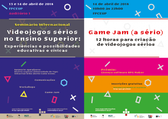 International Seminar: "Serious Games in Higher Education: Educational and Civic Experiences and Possibilities"