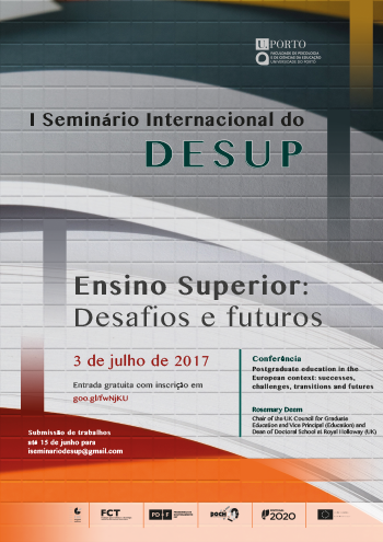 I DESUP International Seminar: Higher Education: Challenges and futures