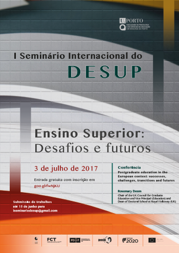 I Seminário Internacional do DESUP: Ensino Superior: Desafios e futuros