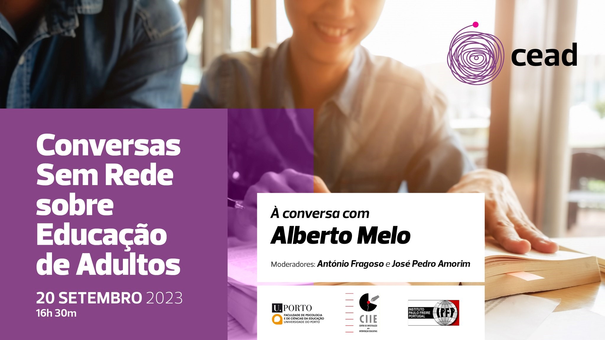 Impromptu conversations on Adult Education - Conversation with ALBERTO MELO