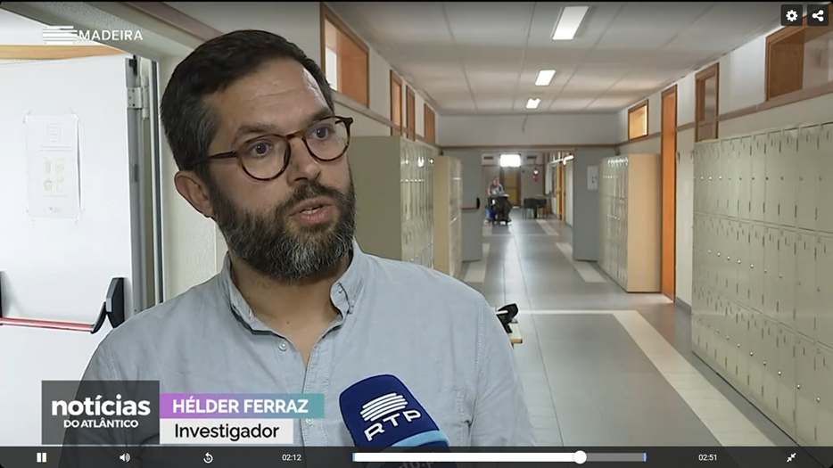 Clipping | Helder Ferraz na RTP Madeira