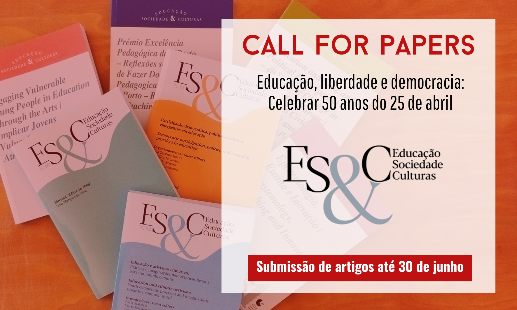 Call for papers ESC 25 abril