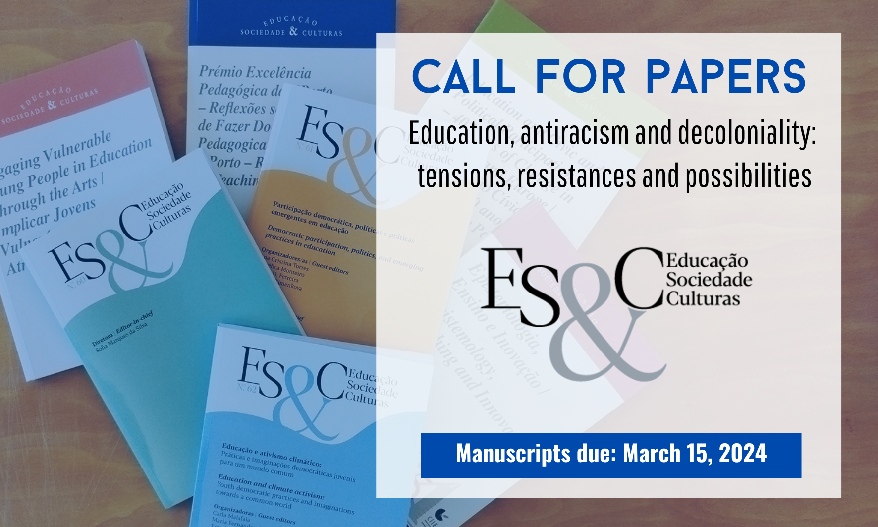 Call for papers_ES&C