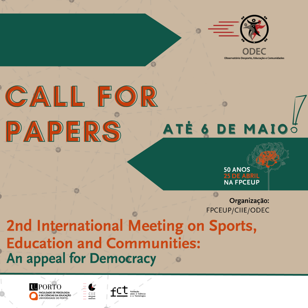 Call | Democracia e Inclusão pelo Desporto