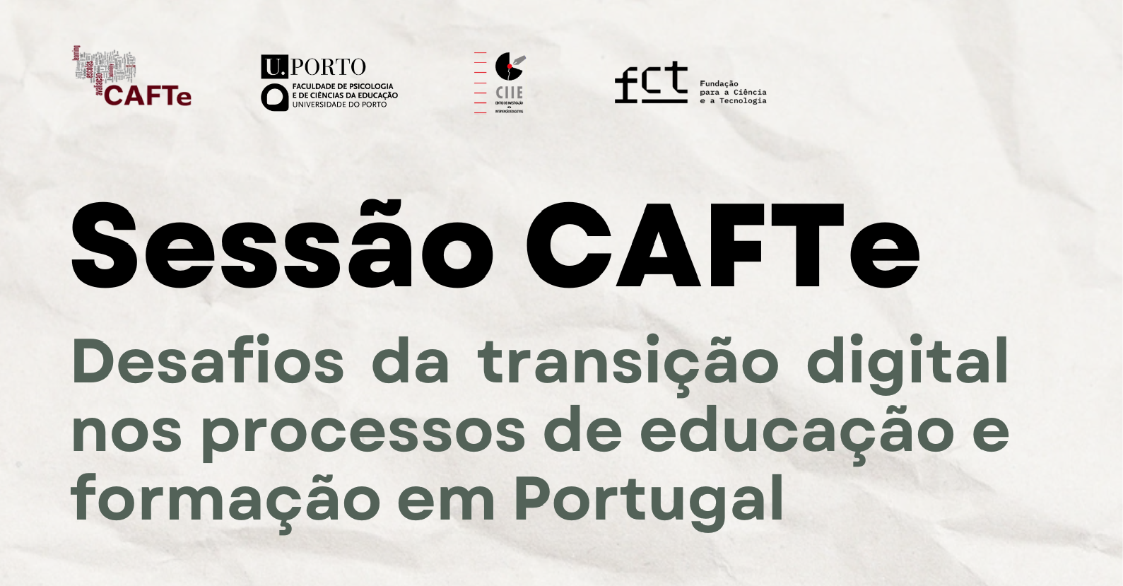 CAFTe Session | Challenges of the Digital Transition