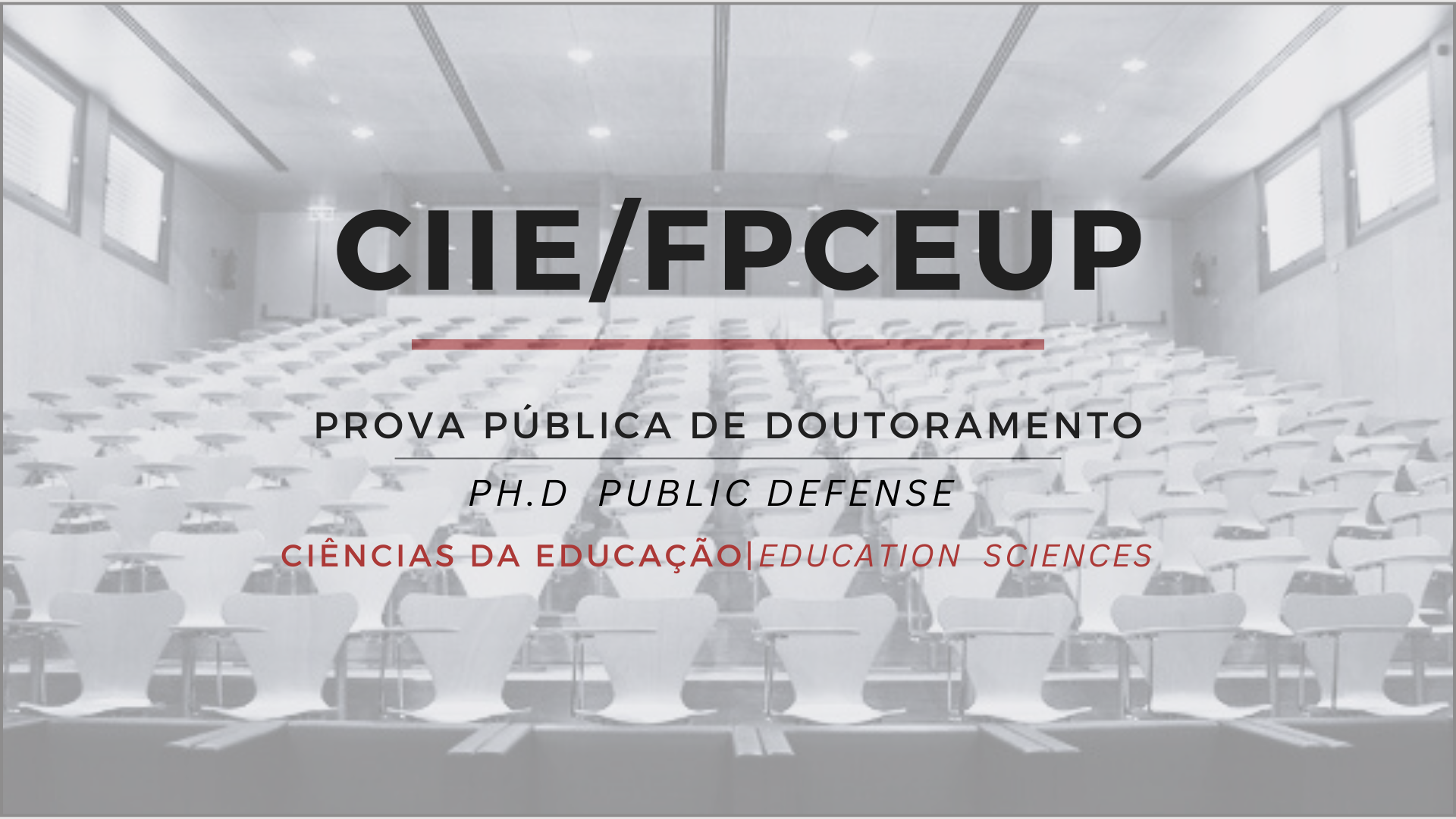 Ph.D Defense in Educational Sciences - Bárbara Tadeu