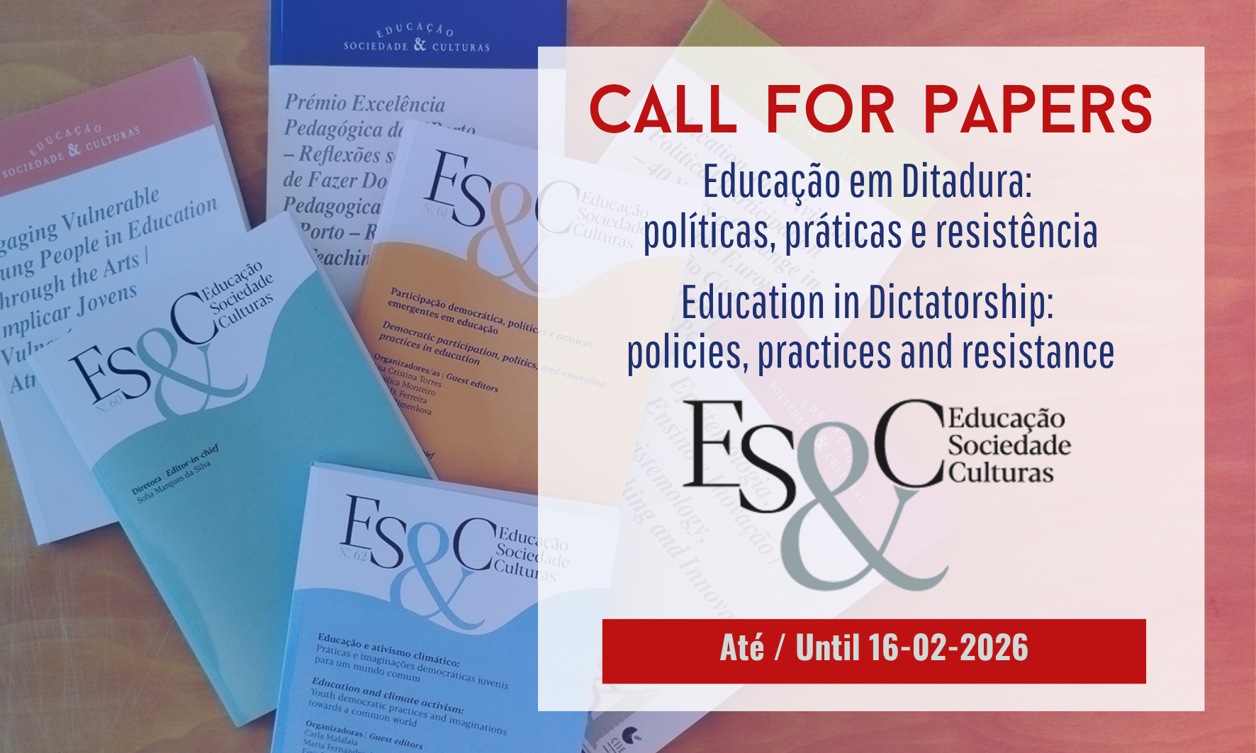 ESC call for papers 2026
