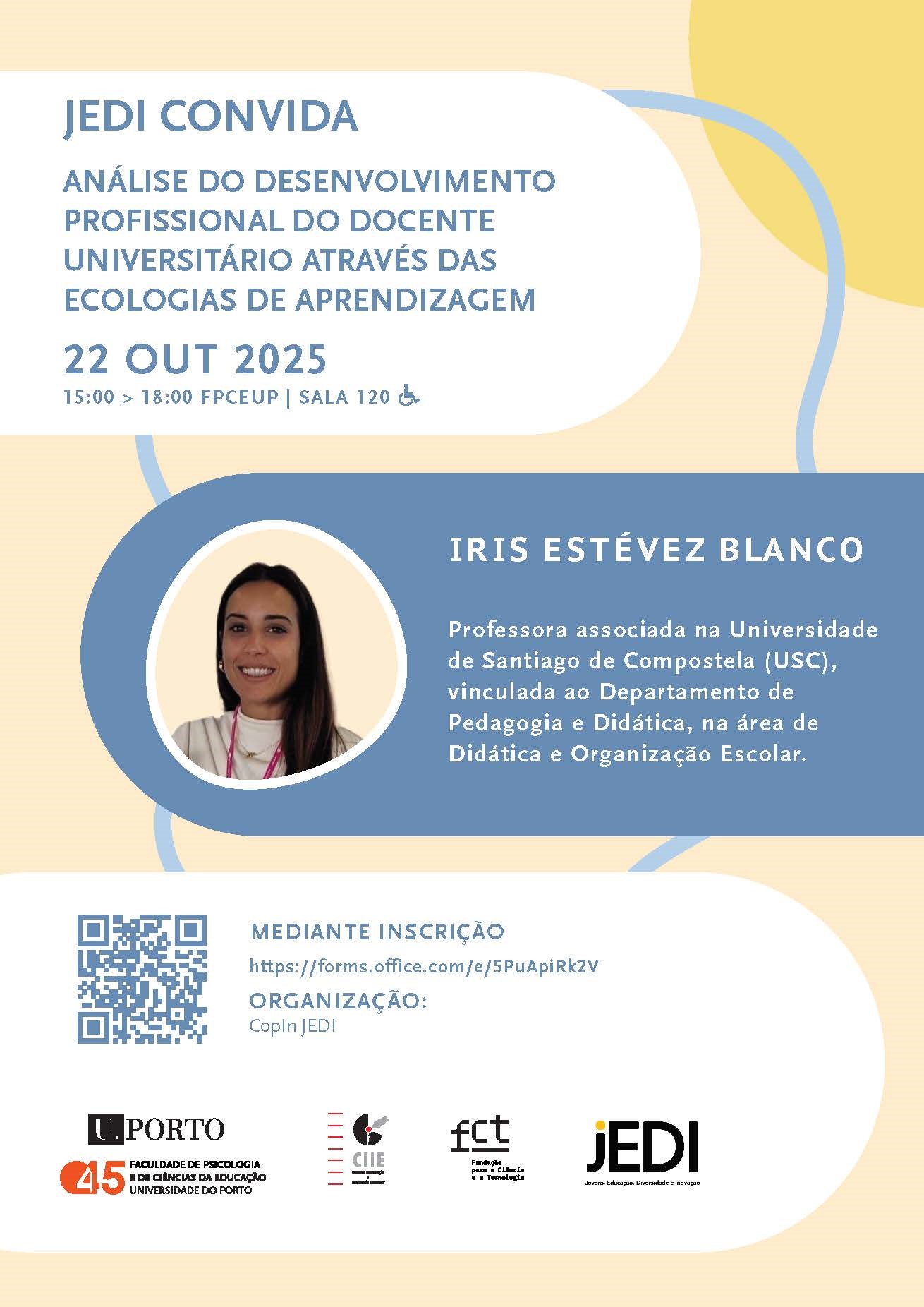 JEDI convida Iris Estevez Blanco