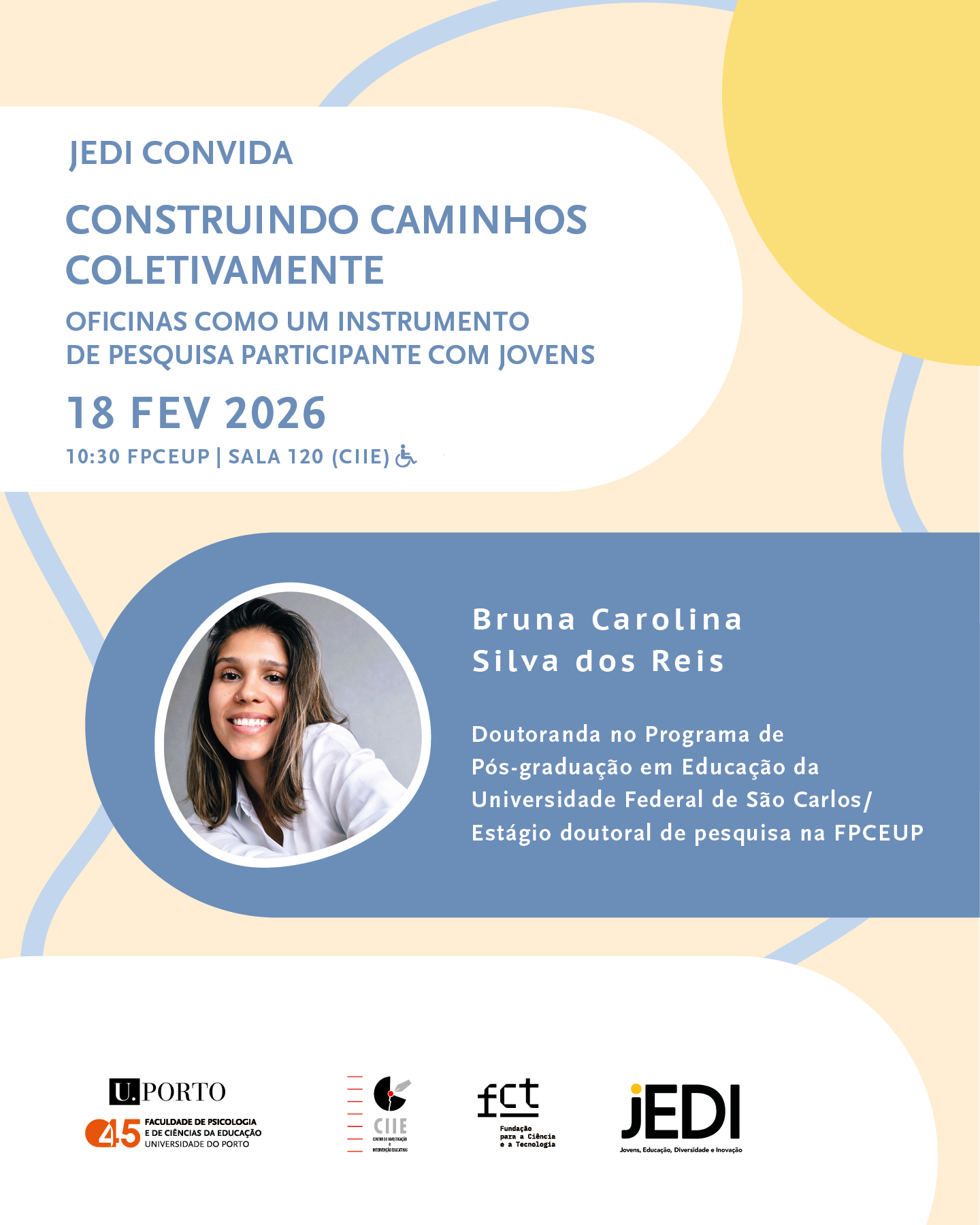 JEDI convida Bruna Reis